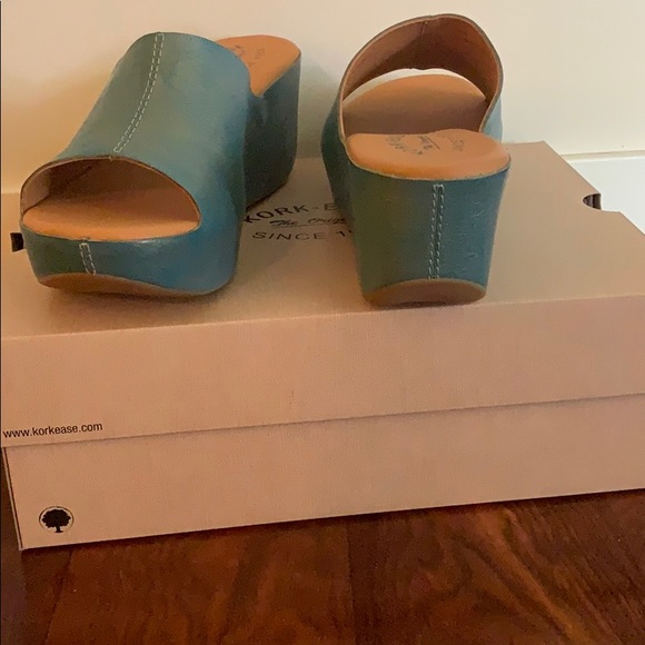 KorkEase Shoes Korkease Greer Light Blue Sandals Poshmark